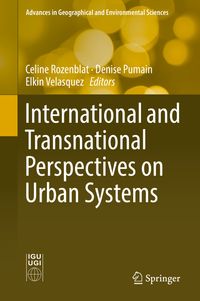 Buch Cover International and Transnational Perspectives on Urban Systems