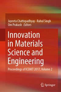 Buch Cover Innovation in Materials Science and Engineering