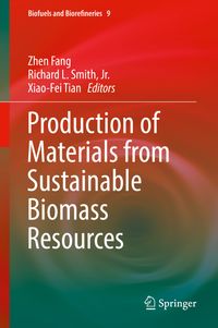 Buch Cover Production of Materials from Sustainable Biomass Resources