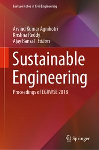 Buch Cover Sustainable Engineering