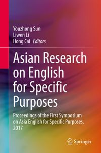 Buch Cover Asian Research on English for Specific Purposes