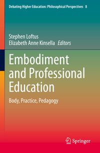 Buch Cover Embodiment and Professional Education