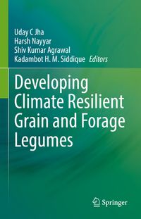 Buch Cover Developing Climate Resilient Grain and Forage Legumes