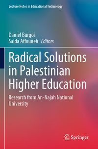 Buch Cover Radical Solutions in Palestinian Higher Education