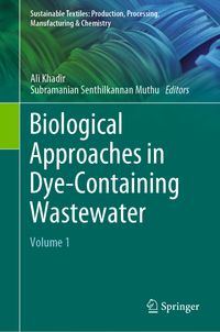 Buch Cover Biological Approaches in Dye-Containing Wastewater