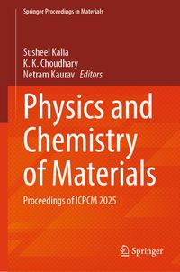 Buch Cover Physics and Chemistry of Materials