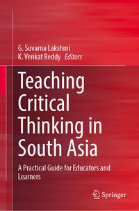 Buch Cover Teaching Critical Thinking in South Asia
