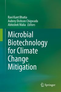 Buch Cover Microbial Biotechnology for Climate Change Mitigation