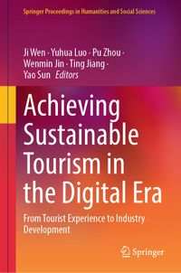 Buch Cover Achieving Sustainable Tourism in the Digital Era