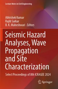 Buch Cover Seismic Hazard Analyses, Wave Propagation and Site Characterization
