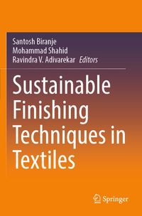 Buch Cover Sustainable Finishing Techniques in Textiles
