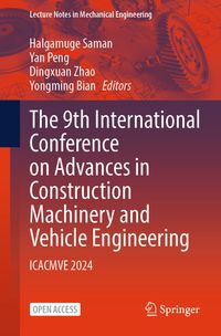 Buch Cover The 9th International Conference on Advances in Construction Machinery and Vehicle Engineering