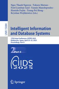 Buch Cover Intelligent Information and Database Systems