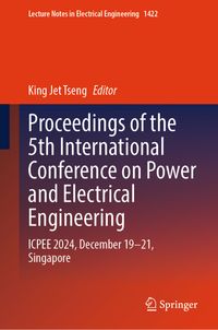Buch Cover Proceedings of the 5th International Conference on Power and Electrical Engineering