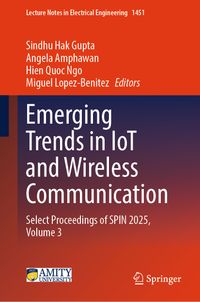 Buch Cover Emerging Trends in IoT and Wireless Communication