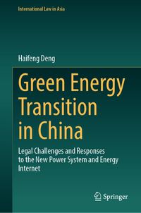 Buch Cover Green Energy Transition in China