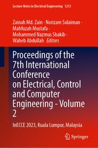 Buch Cover Proceedings of the 7th International Conference on Electrical, Control and Computer Engineering—Volume 2