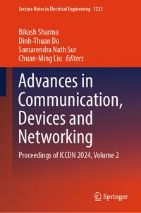 Buch Cover Advances in Communication, Devices and Networking