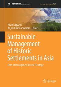 Buch Cover Sustainable Management of Historic Settlements in Asia