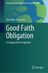 Buch Cover Good Faith Obligation