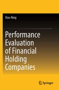 Buch Cover Performance Evaluation of Financial Holding Companies