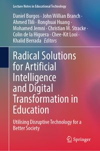 Buch Cover Radical Solutions for Artificial Intelligence and Digital Transformation in Education