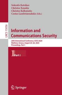 Buch Cover Information and Communications Security