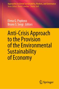 Buch Cover Anti-Crisis Approach to the Provision of the Environmental Sustainability of Economy