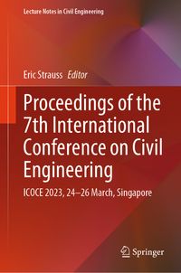 Buch Cover Proceedings of the 7th International Conference on Civil Engineering