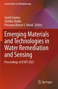 Buch Cover Emerging Materials and Technologies in Water Remediation and Sensing