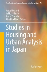 Buch Cover Studies in Housing and Urban Analysis in Japan