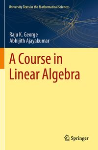 Buch Cover A Course in Linear Algebra