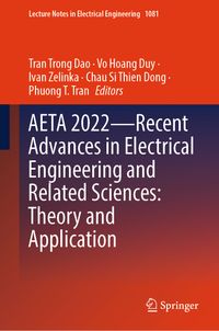 Buch Cover AETA 2022—Recent Advances in Electrical Engineering and Related Sciences: Theory and Application